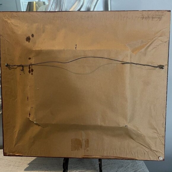 Woodland Landscape Framed Oil Painting on Canvas (signed S. Warren) - Picture 8 of 8